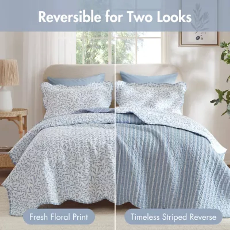 Madison Park Eamon 3-pc. Print Quilt Set