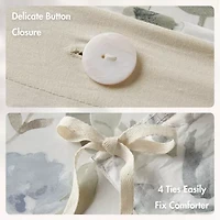 Harbor House Herbal 5-pc. Cotton Sateen Print Easy Care Duvet Cover Set