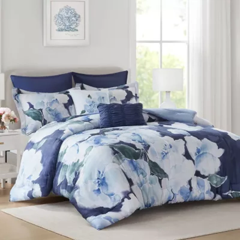 Madison Park Ananda 7-pc. Midweight Easy Care Comforter Set