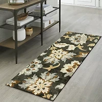 Maples Jacobean Floral Indoor Rectangular Runner