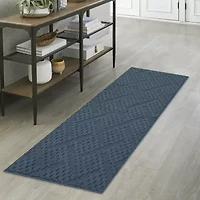 Maples Textured Solid Weave Indoor Rectangular Runner