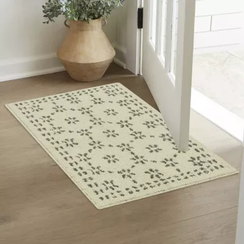 Maples Star Gray Indoor Rectangular Accent Rug