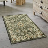 Maples Persian Gray Border Indoor Rectangular Accent Rug