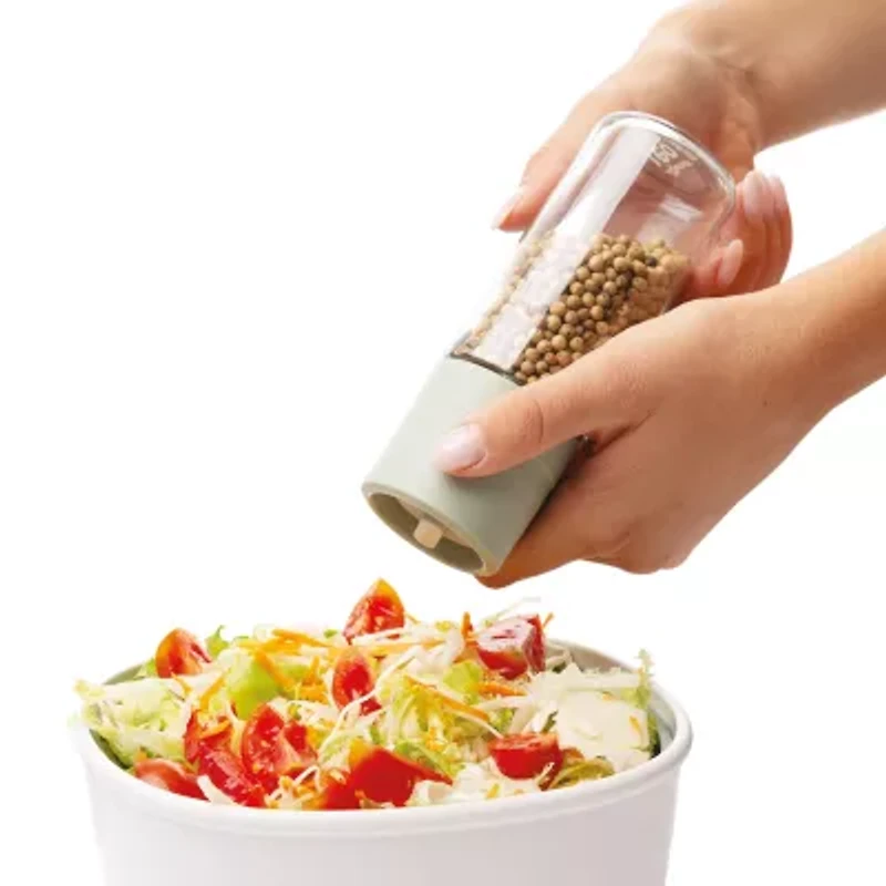 BergHOFF Balance 2pc Glass Salt & Pepper Shaker