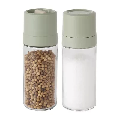 BergHOFF Balance 2pc Glass Salt & Pepper Shaker