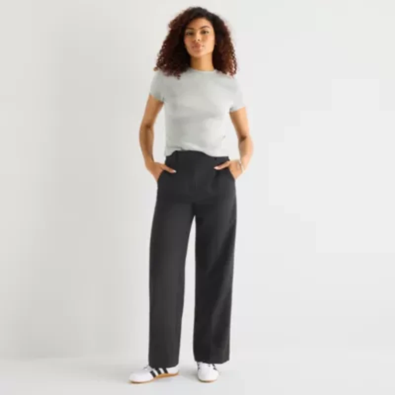 a.n.a Perfect Tee Womens Crew Neck Short Sleeve T-Shirt