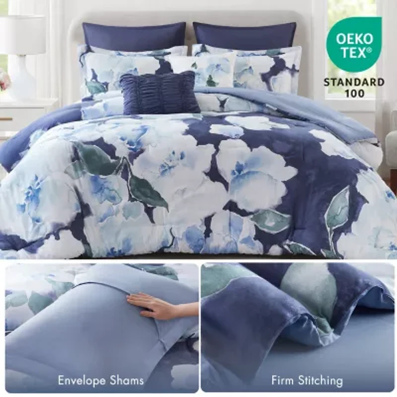 Madison Park Ananda 7-pc. Midweight Easy Care Comforter Set