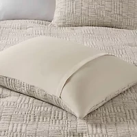 Croscill Harper Oversized Cotton Matelasse 3-pc. Midweight Comforter Set