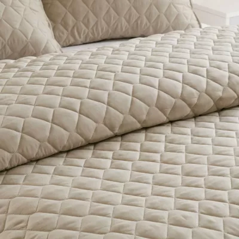 Madison Park Drift Jacquard 10-pc. Comforter & Quilt Set