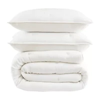 Harbor House Breeze Cotton Gauze  Embroidered 3-pc. Easy Care Quilt Set