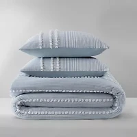 Harbor House Anslee Cotton Yarn Dyed 3-pc. Midweight Comforter Set
