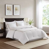 Harbor House Nile Cotton Sateen Oversized 4-pc. Midweight Embroidered Comforter Set
