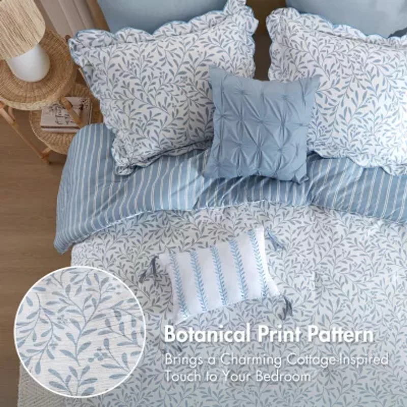 Madison Park Eamon Print 5-pc. Midweight Down Alternative Comforter Set