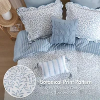 Madison Park Eamon Print 5-pc. Midweight Down Alternative Comforter Set