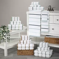 IZOD Sandbar 2-pc. Striped Bath Towel