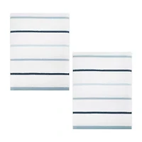 IZOD Sandbar 2-pc. Striped Bath Towel