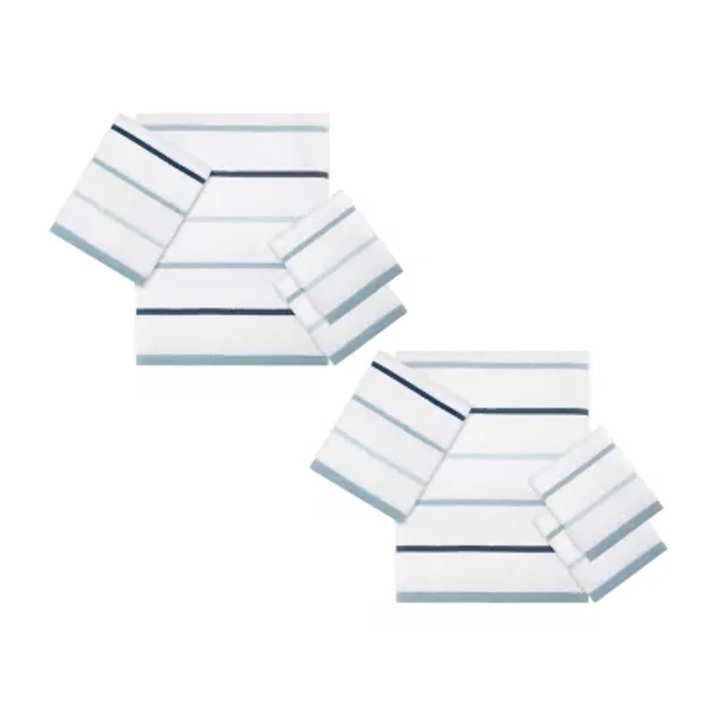 IZOD Sandbar 2-pc. Striped Bath Towel
