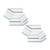 IZOD Sandbar 2-pc. Striped Bath Towel