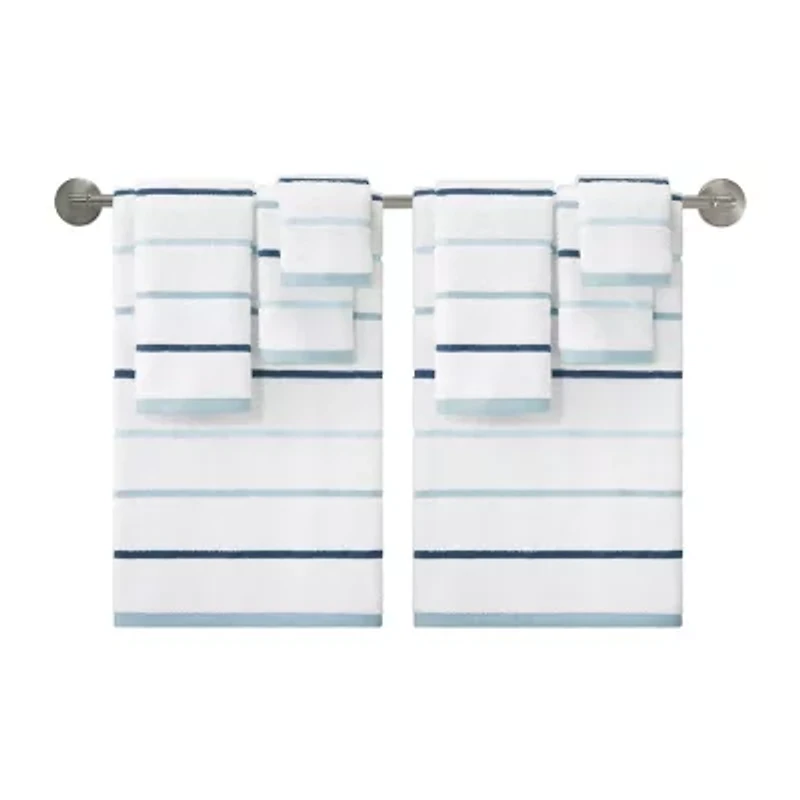 IZOD Sandbar 2-pc. Striped Bath Towel