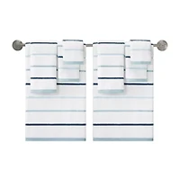 IZOD Sandbar 2-pc. Striped Bath Towel