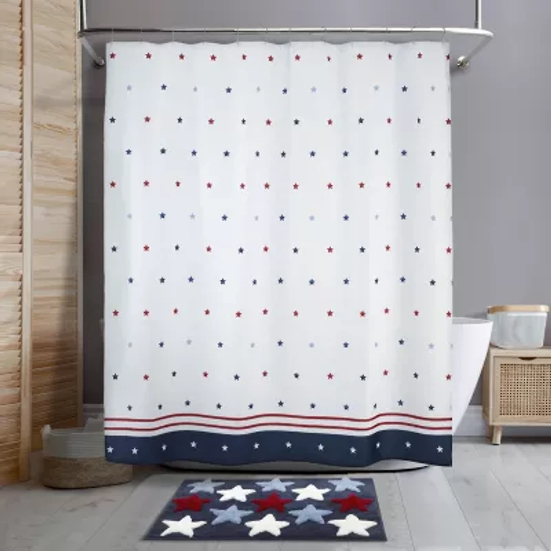 Avanti Stars Shower Curtain