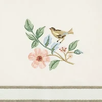 Avanti Pretty Birds 2-pc. Floral Bath Towel