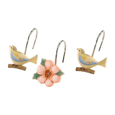 Avanti Pretty Birds Shower Curtain Hooks
