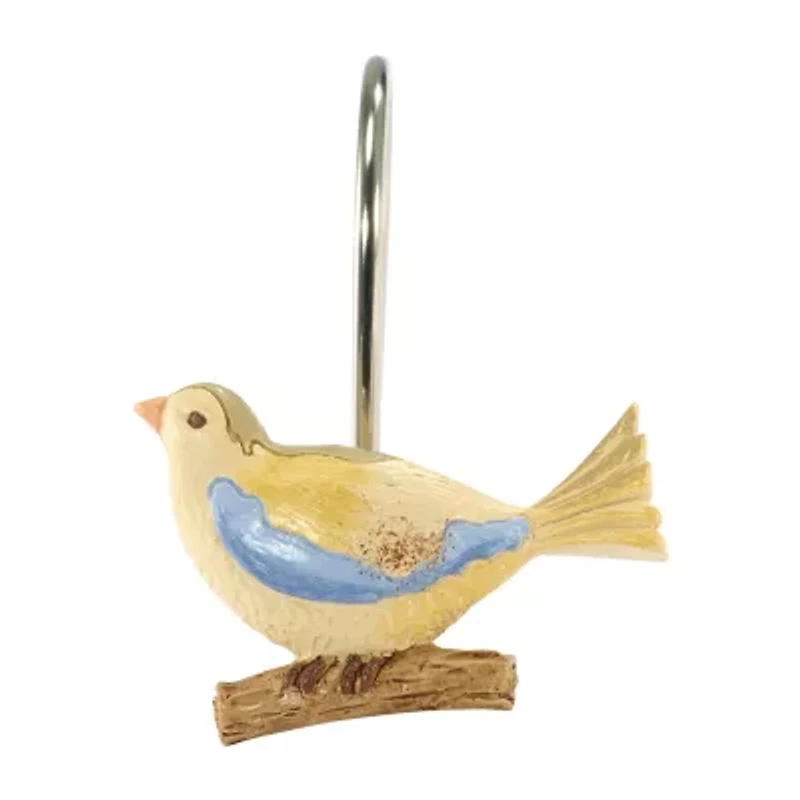 Avanti Pretty Birds Shower Curtain Hooks