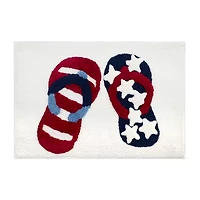 Avanti Flip Flop Flag Bath Rug