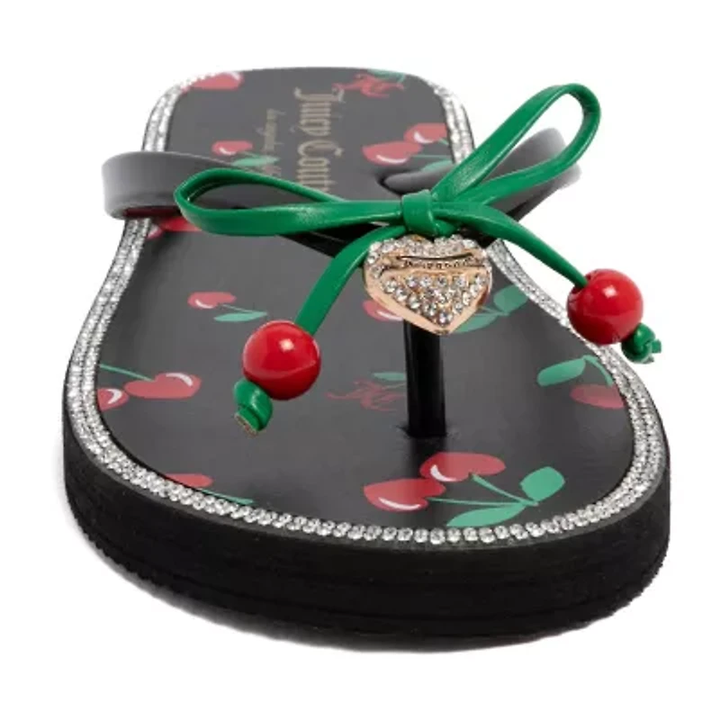 Juicy Couture Womens Flip-Flops