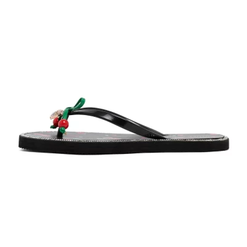 Juicy Couture Womens Flip-Flops