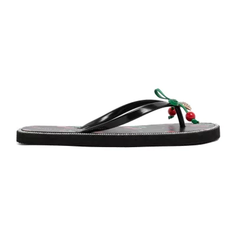 Juicy Couture Womens Flip-Flops