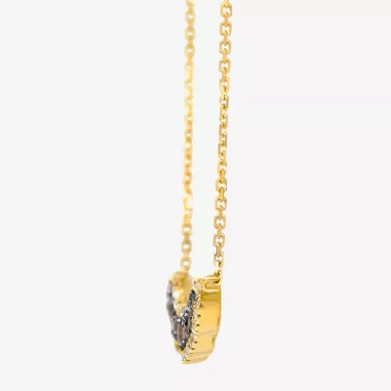 Le Vian Grand Sample Sale Le Vian Grand Sample Sale Limited Quantities! Womens 1 CT. T.W. Natural Brown Diamond 14K Gold 19 Inch Pendant Necklace