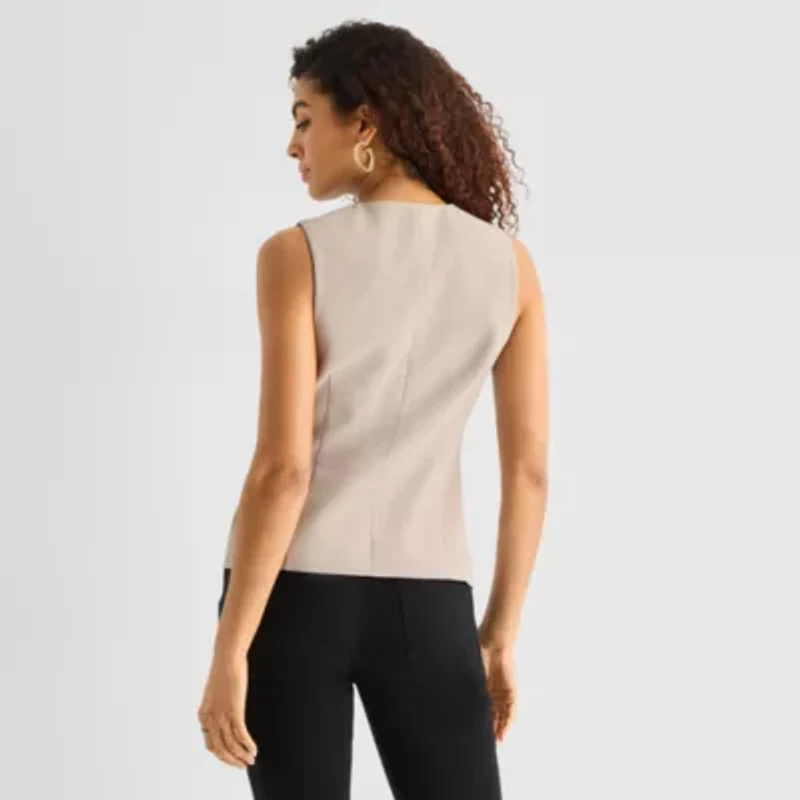 a.n.a Womens Crew Neck Sleeveless Vest