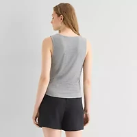 a.n.a Womens Cowl Neck Sleeveless Tank Top