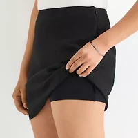 a.n.a Linen Womens Mini Pencil Skirt