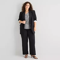 a.n.a Oversized Womens Plus Blazer