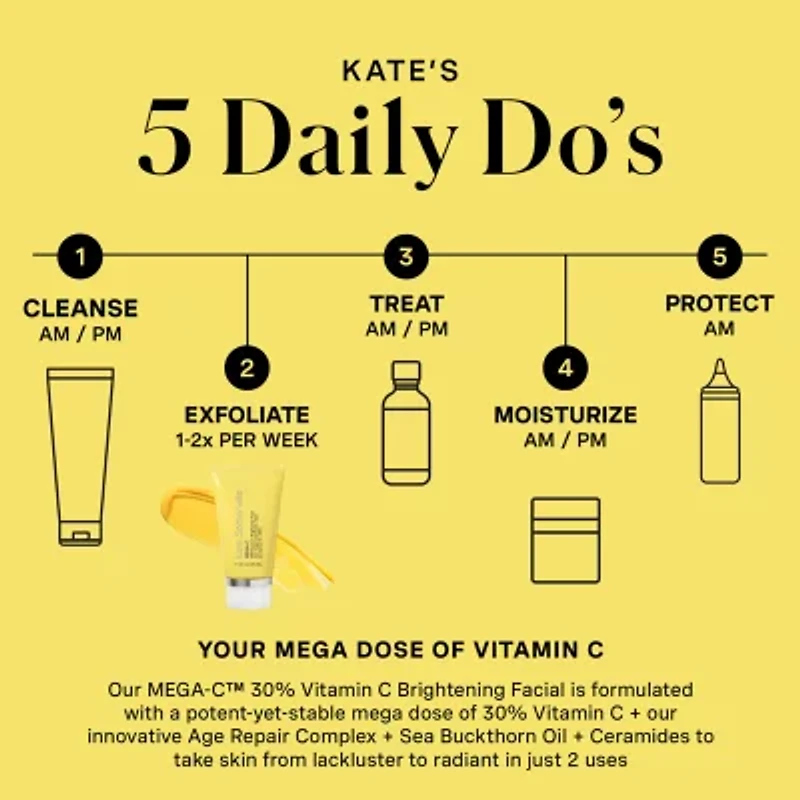 Kate Somerville Mega-C 30% Vitamin C Brightening Facial - 60 mL / 2 Fl. Oz.