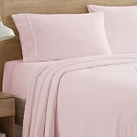 Sweet Home Collection™ Solid Microfiber Flannel Sheets Warm and Cozy Extra Deep Pockets
