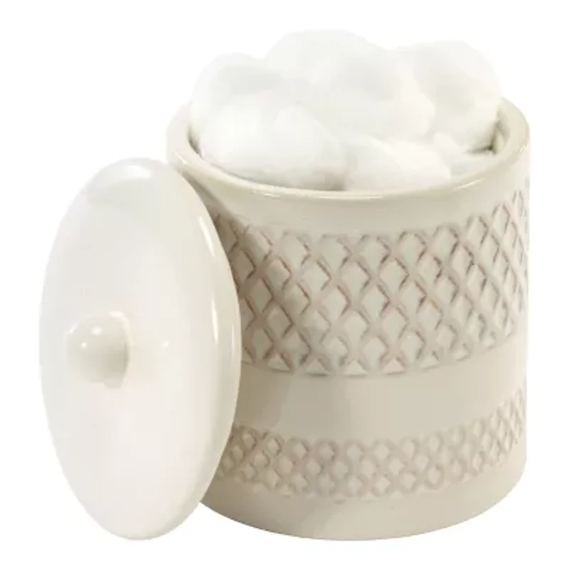 Nicole Miller Lyra Bathroom Canister