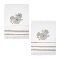 Nicole Miller Camille 2-pc. Floral Bath Towel