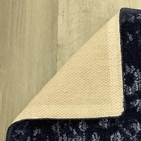 Maples Mono Navy Indoor Rectangular Runner