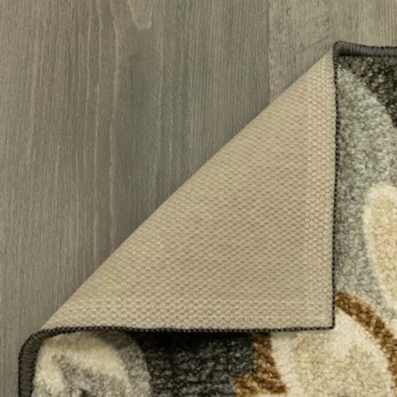 Maples Jacobean Floral Indoor Rectangular Runner