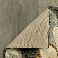 Maples Jacobean Floral Indoor Rectangular Runner