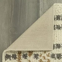 Maples Border Plaid Indoor Rectangular Accent Rug