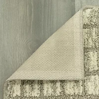 Maples Grid Indoor Rectangular Accent Rug