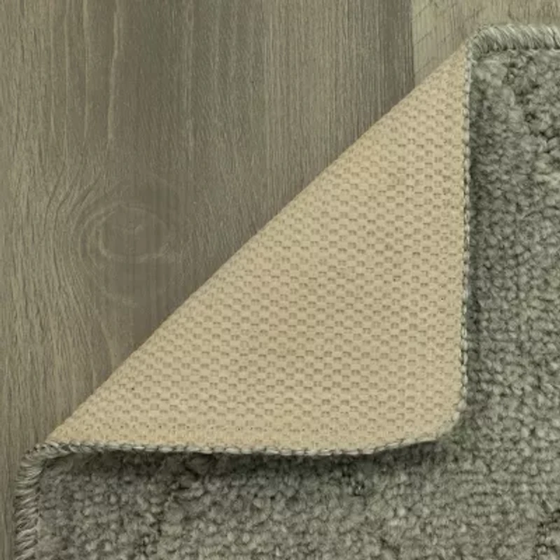Maples Diamond Gray Indoor Rectangular Accent Rug