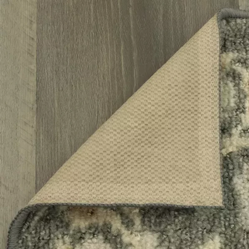 Maples Persian Gray Border Indoor Rectangular Accent Rug