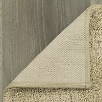 Maples Solid Cut and Loop Indoor Rectangular Accent Rug