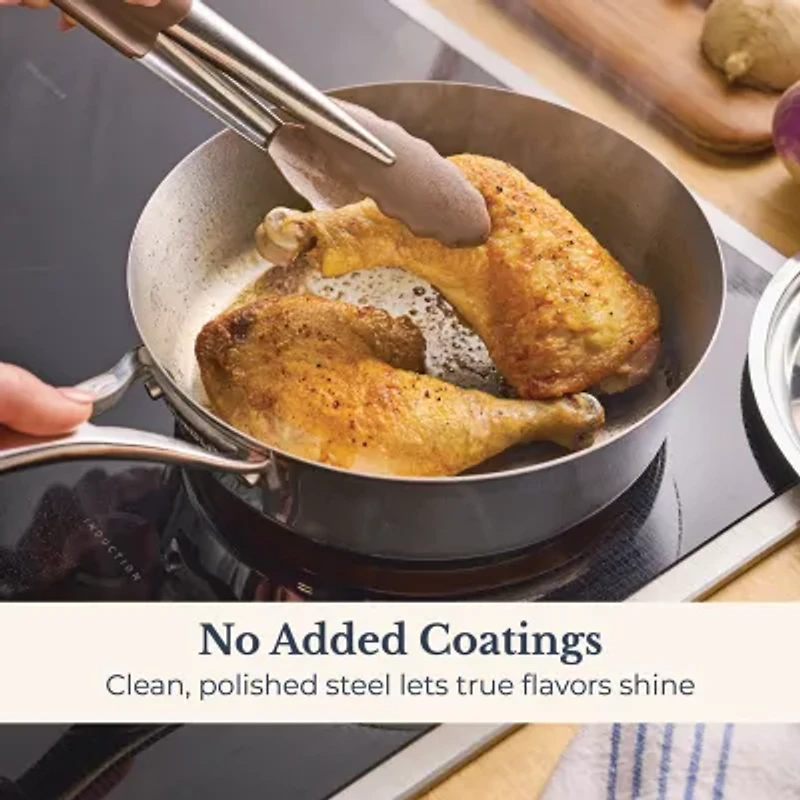 Anolon Nouvelle Stainless Steel 10-pc. Cookware Set